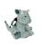 Peluche - peluche dragon trendy, vert d'eau, 30 cm Vert 4 - vertbaudet enfant 