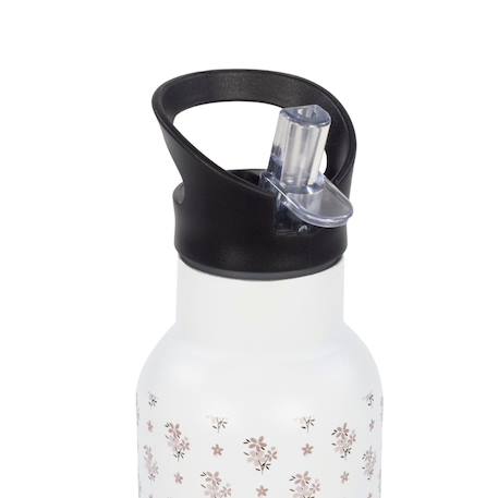 Gourde isotherme botton fleurs (500 ml) Beige 3 - vertbaudet enfant 