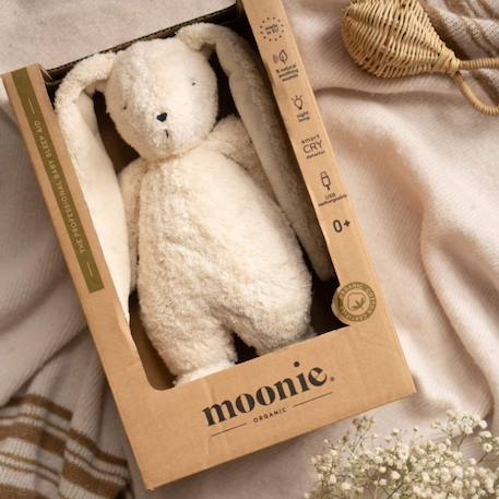 Peluche veilleuse lapin nature bio Sable 6 - vertbaudet enfant 