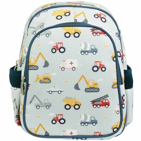 Sac à dos avec poche isotherme espace Bleu+Bleu foncé, rouge+Bleu, jaune, rouge+Gris, vert, jaune+Noir, vert, blanc+Rose, blanc+Vert+Violet, blanc, rose 12 - vertbaudet enfant 