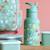 Gourde isotherme joie (350 ml) Vert d'eau, rose, jaune 4 - vertbaudet enfant 