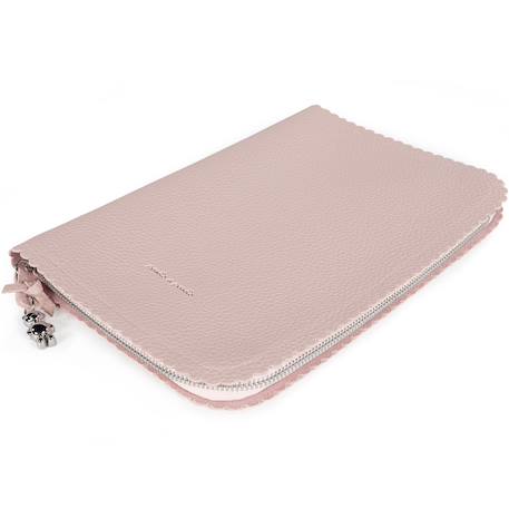 Protège carnet de santé icon rose Bleu+Gris+Marron+Rose+Vert 21 - vertbaudet enfant 