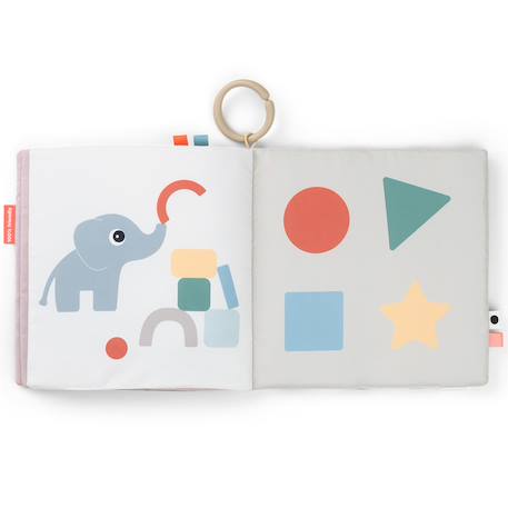 Livre d'éveil deer friends Multicolore+Sable 3 - vertbaudet enfant 