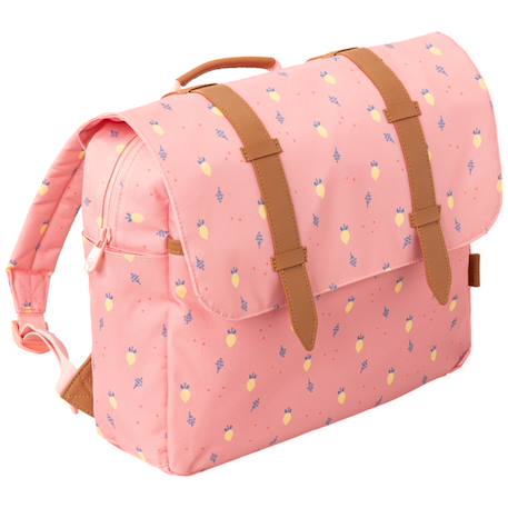 Cartable a4 maternelle summer fruit Rose, jaune, bleu 3 - vertbaudet enfant 