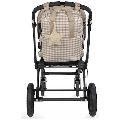 Sac à dos caetana sand Beige+Vert 2 - vertbaudet enfant 