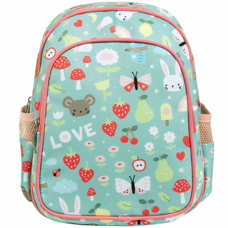 Sac à dos avec poche isotherme joie Bleu, rose, rouge 2 - vertbaudet enfant 