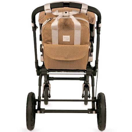 Sac à dos à pois poppy cannelle Cannelle, écru 2 - vertbaudet enfant 