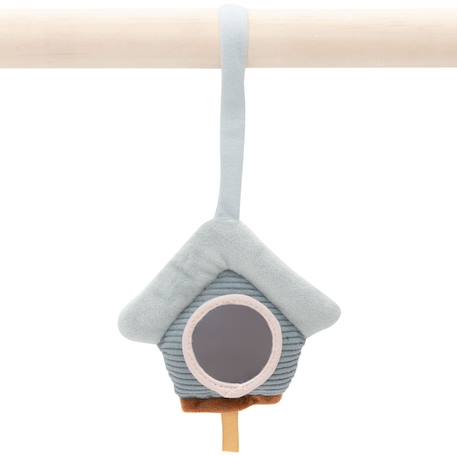 Lot de 3 jouets pour arche d'éveil on the go Bleu, orange, beige+Bleu, vert d'eau, marron+Rose, bleu 14 - vertbaudet enfant 