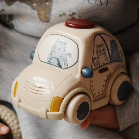 Voiture de police télécommandée Beige, bleu, rouge 6 - vertbaudet enfant 