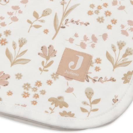Couverture en coton fringe moonstone-ivory (75 x 100 cm) Corail+Ecru, marron+Jaune, blanc+Marron 9 - vertbaudet enfant 