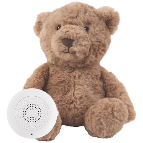 Peluche bruit blanc Beige+Beige, noir+Marron 17 - vertbaudet enfant 