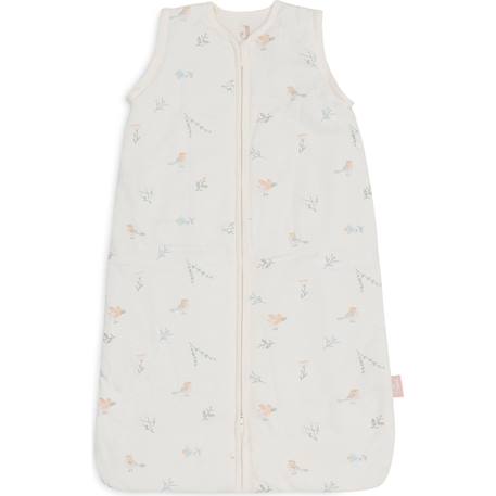 Gigoteuse hiver manches amovibles birds tog 3 coton Blanc, rose, bleu 3 - vertbaudet enfant 