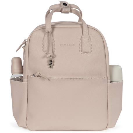Sac à dos à langer icon Beige+Bleu+Gris+Rose+Vert 22 - vertbaudet enfant 
