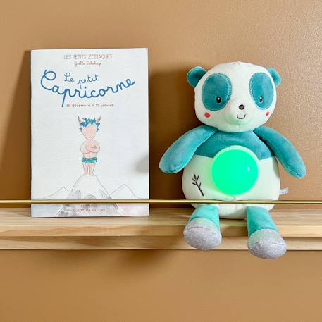 Peluche - veilleuse bebe bamboo - panda - 26 cm Beige 5 - vertbaudet enfant 