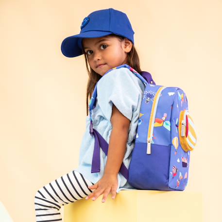 Sac à dos anais Bleu, jaune, rouge+Rose, jaune, beige+Rouge, bleu 5 - vertbaudet enfant 