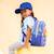 Sac à dos anais Bleu, jaune, rouge+Rose, jaune, beige+Rouge, bleu 5 - vertbaudet enfant 