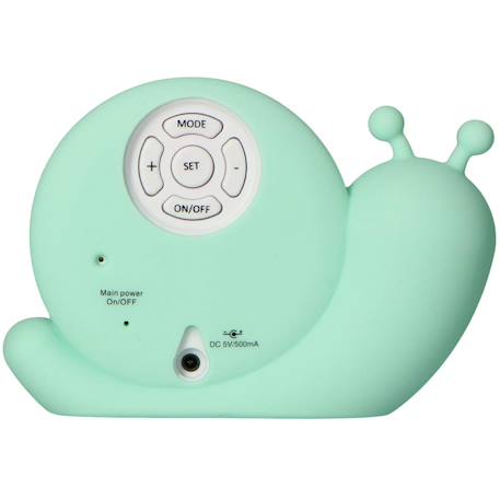 Réveil éducatif escargot simon vert Taupe+Vert 9 - vertbaudet enfant 