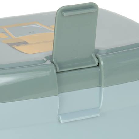 Lunch set boìte à goûter et gourde tiny drivers pompier (0,46 l) Olive 6 - vertbaudet enfant 