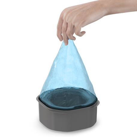 Recharges jumbo xl pour poubelle à couche select Gris 3 - vertbaudet enfant 