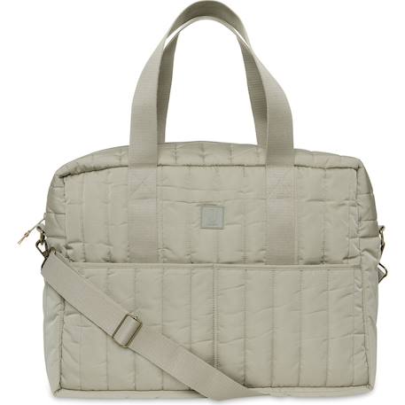 Sac à langer puffed moos Beige+Noir+Vert 14 - vertbaudet enfant 