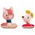 Set de bouées de bain jeanne et sa souris Rose, rouge, jaune 1 - vertbaudet enfant 