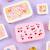 Lunch box fleurs du jardin Violet, blanc, jaune 6 - vertbaudet enfant 