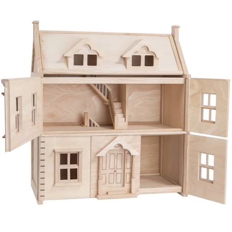 Maison de poupées victorienne Beige 2 - vertbaudet enfant 