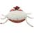 Peluche cassecou le crabe et son bébé terracotta (39 cm) Orange, blanc, noir 5 - vertbaudet enfant 