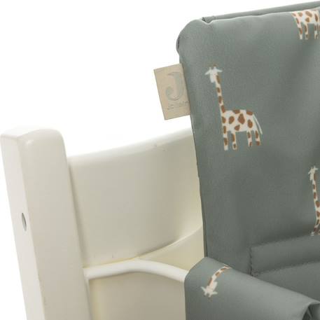 Assise pour chaise haute stokke nostalgic ride Vert, beige 3 - vertbaudet enfant 