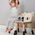 Chaise enfant koala Beige, marron+Beige, marron, beige 6 - vertbaudet enfant 