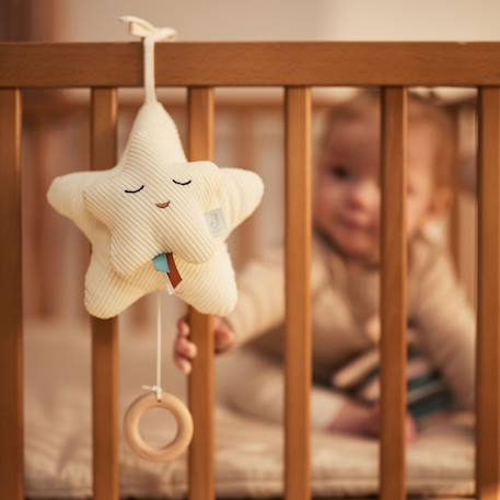 Peluche musicale star sea green Bleu+Ecru 9 - vertbaudet enfant 