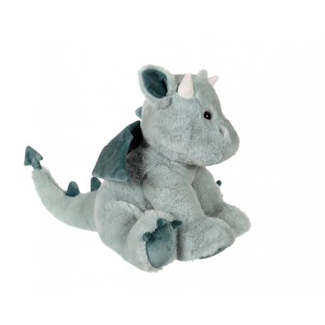 Peluche - peluche dragon trendy, vert d'eau, 30 cm Vert 5 - vertbaudet enfant 