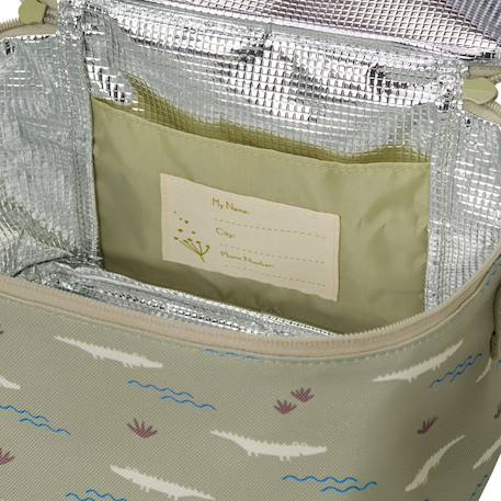 Lunch bag isotherme seahorse (2,5 l) Blanc+Bleu, beige, marron+Ecru, marron, rouge+Marron, blanc+Olive, marron,blanc+Rose hippocampe+Vert+Vert clair+Vert crocodile 29 - vertbaudet enfant 