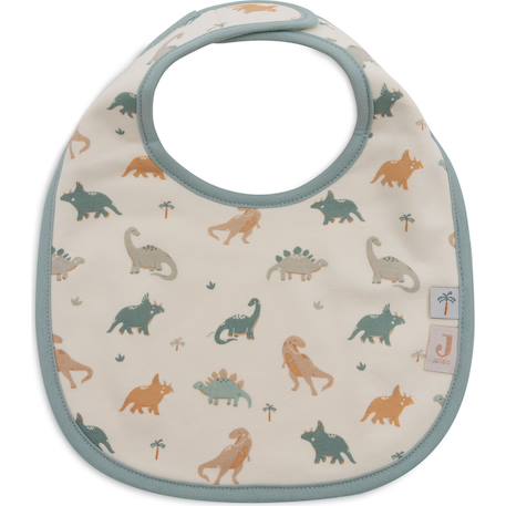 Lot de 5 bavoirs éponge en coton Bleu, orange, vert 5 - vertbaudet enfant 