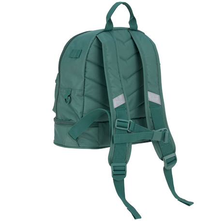 Mini sac à dos carré little gang khaki clair Vert foncé 2 - vertbaudet enfant 