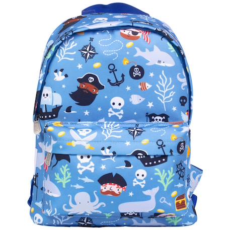 Sac à dos bébé Bleu, noir, jaune 2 - vertbaudet enfant 