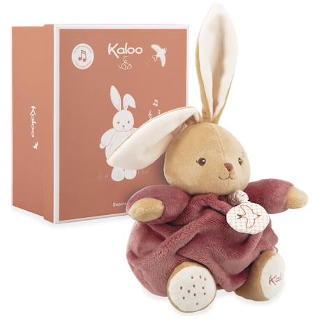 Peluche musicale patapouf Rouge, beige, blanc 4 - vertbaudet enfant 