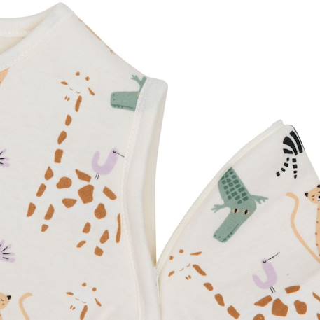 Gigoteuse à manches amovibles jungle jambo (18-24 mois) Beige, orange, vert+Multicolore 5 - vertbaudet enfant 