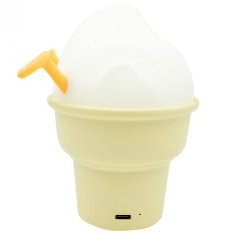 Veilleuse rechargeable glace Blanc, jaune 2 - vertbaudet enfant 