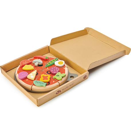 Pizza Rouge, vert, beige 3 - vertbaudet enfant 