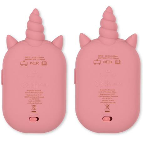Paire de talkie-walkie licorne glitter Rose 2 - vertbaudet enfant 