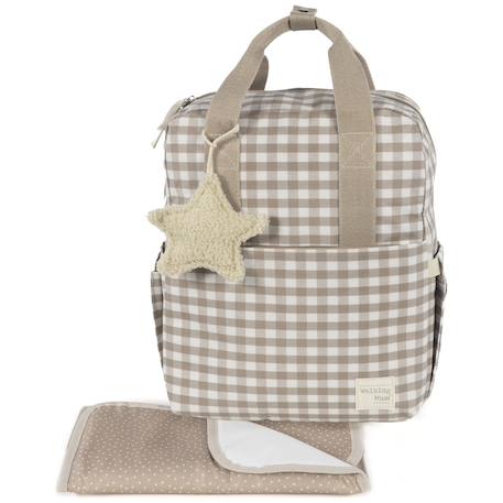 Sac à dos caetana sand Beige+Vert 3 - vertbaudet enfant 