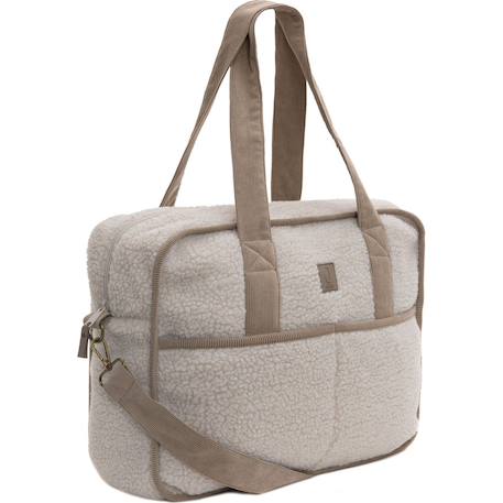Sac à langer teddy Beige, gris 3 - vertbaudet enfant 