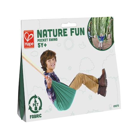 Balançoire de poche Vert et orange 3 - vertbaudet enfant 