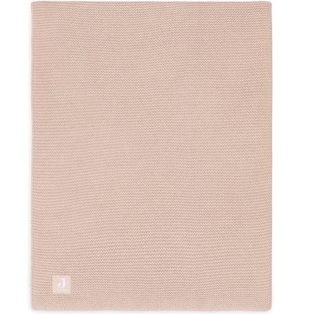 Couverture basic knit vert d'eau (100 x 150 cm) Rose+Vert d'eau 4 - vertbaudet enfant 
