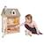 Grande Maison de Poupées Villa Beige, gris, vert 5 - vertbaudet enfant 