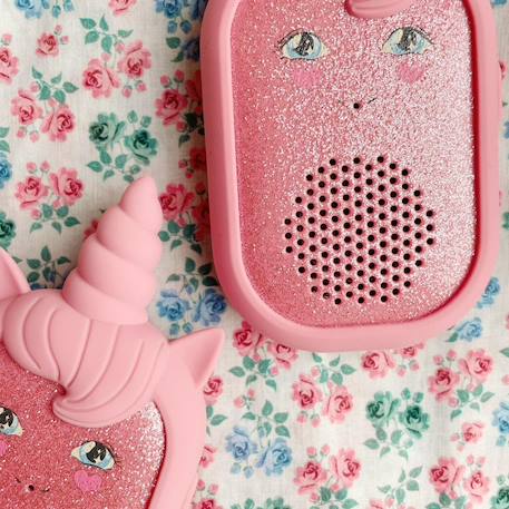 Paire de talkie-walkie licorne glitter Rose 5 - vertbaudet enfant 