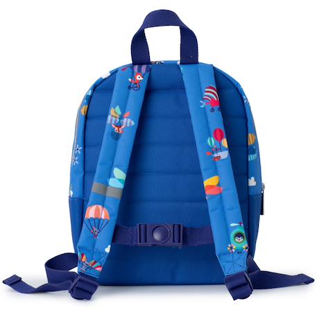 Sac à dos anais Bleu, jaune, rouge+Rose, jaune, beige+Rouge, bleu 2 - vertbaudet enfant 