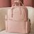Sac à dos à langer icon Beige+Bleu+Gris+Rose+Vert 23 - vertbaudet enfant 