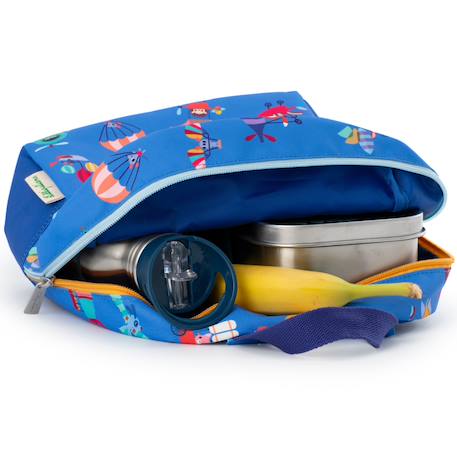 Sac à dos anais Bleu, jaune, rouge+Rose, jaune, beige+Rouge, bleu 3 - vertbaudet enfant 